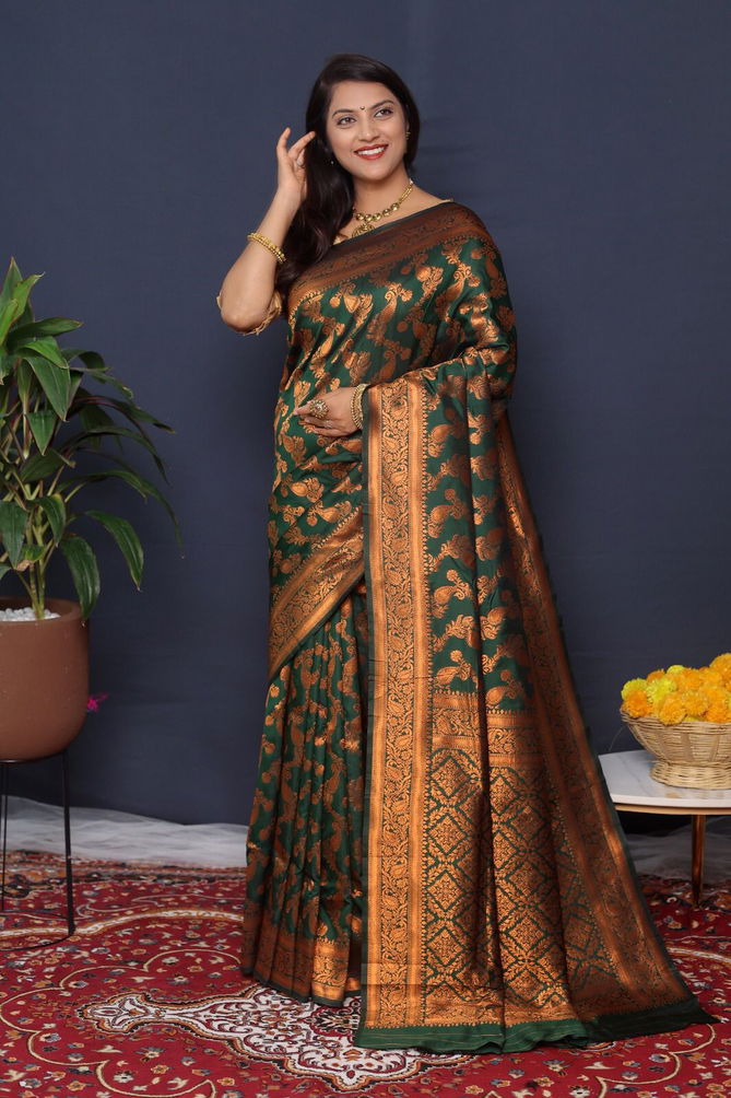 Vanshika Silk Fancy Silk Designer Sarees Catalog